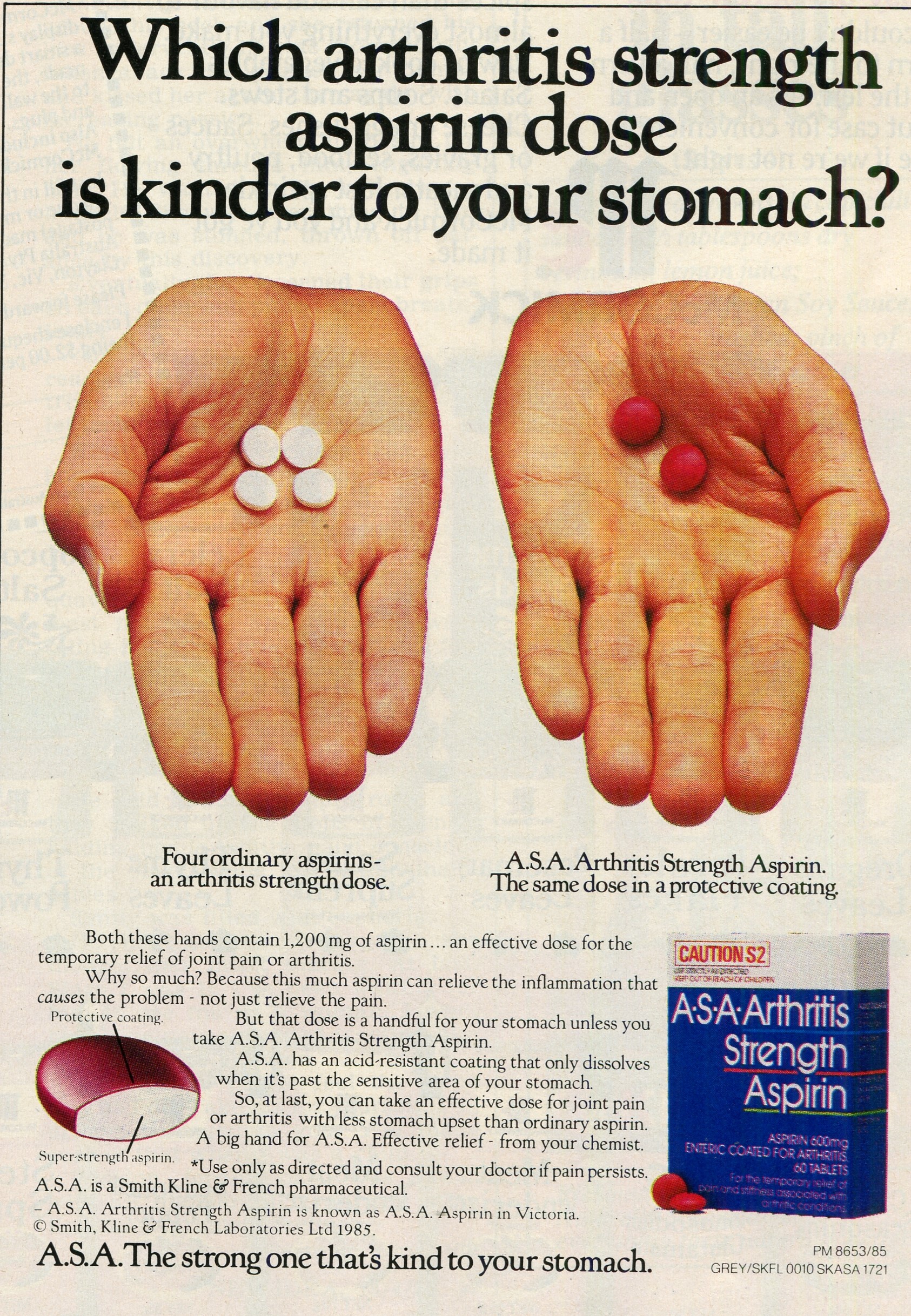 Aspirin advertisement
